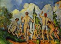 Baigneurs 1894 Paul Cézanne Nu impressionniste